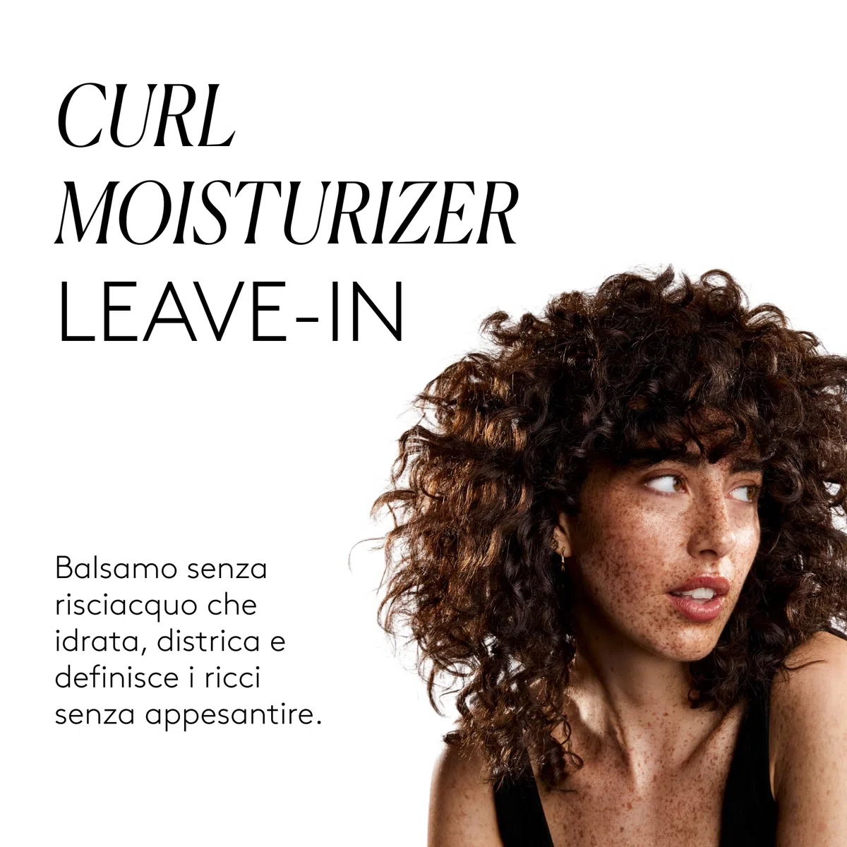 COCUNAT - Curl Moisturizer Leave-in - Districa, Definisce e Idrata i Ricci - Ricci Flessibili, Lucidi e Lisci - Metodo Curly - Crema per Acconciature - Elimina L'increspamento - 150 ml