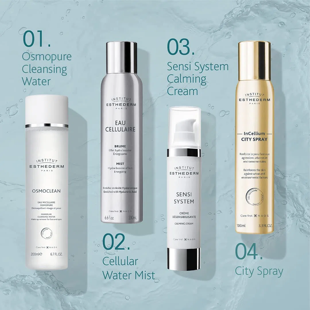 Institut Esthederm - Osmoclean - Acqua Micellare Osmopure - Struccante, Detergente e Tonificante - Senza Risciacquo - Flacone 200 ml