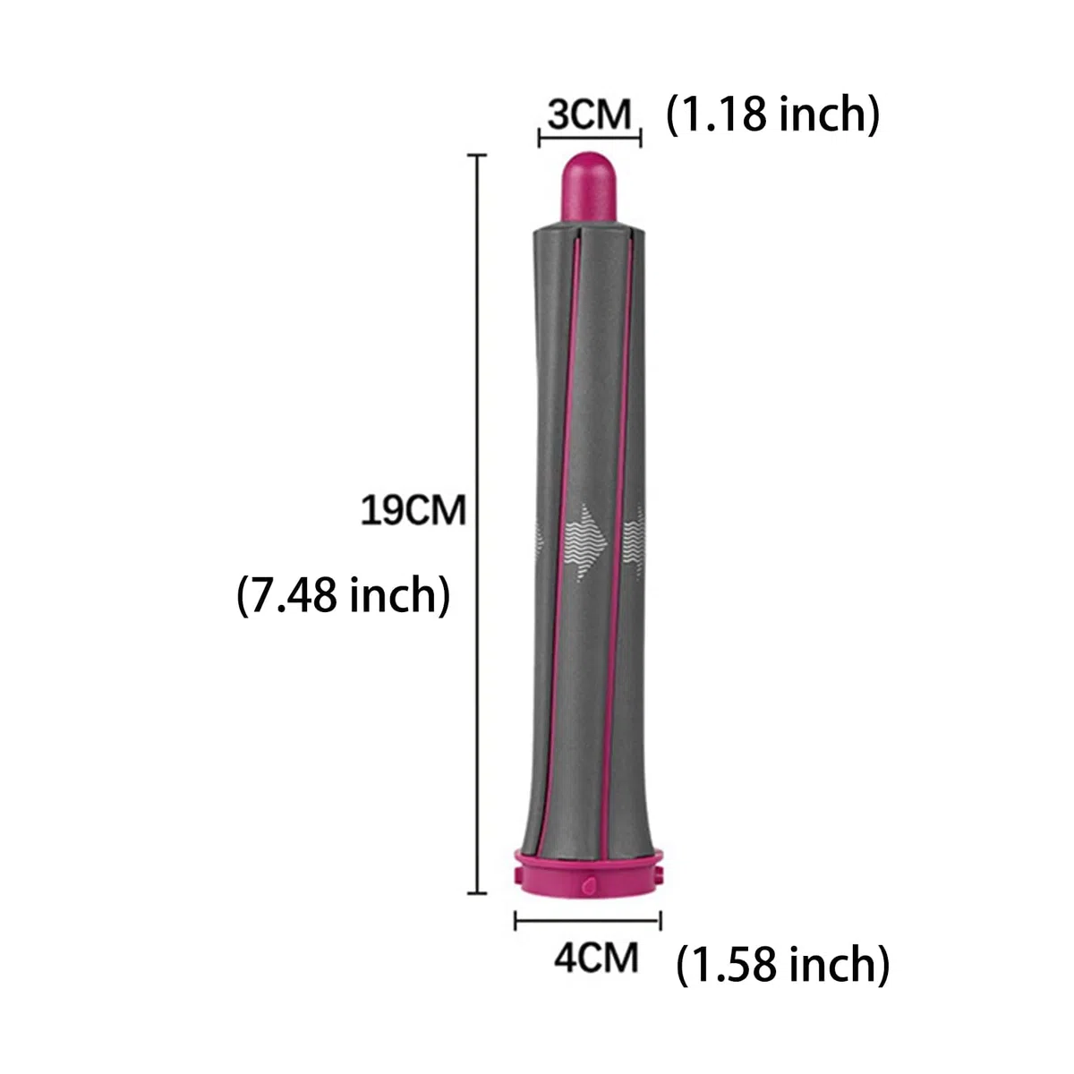 2 fusti lunghi per arricciacapelli Dyson Airwrap Styler, 30 mm x 1,2 pollici per arricciacapelli sinistro e destro