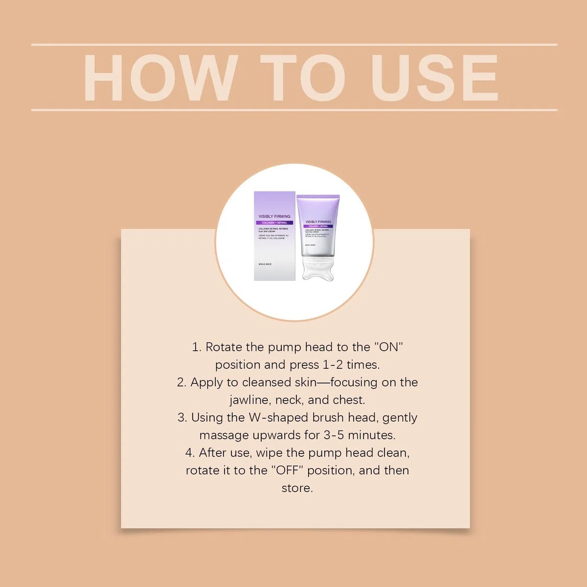 Crema Gua Sha raffinante con collagene e retinolo
