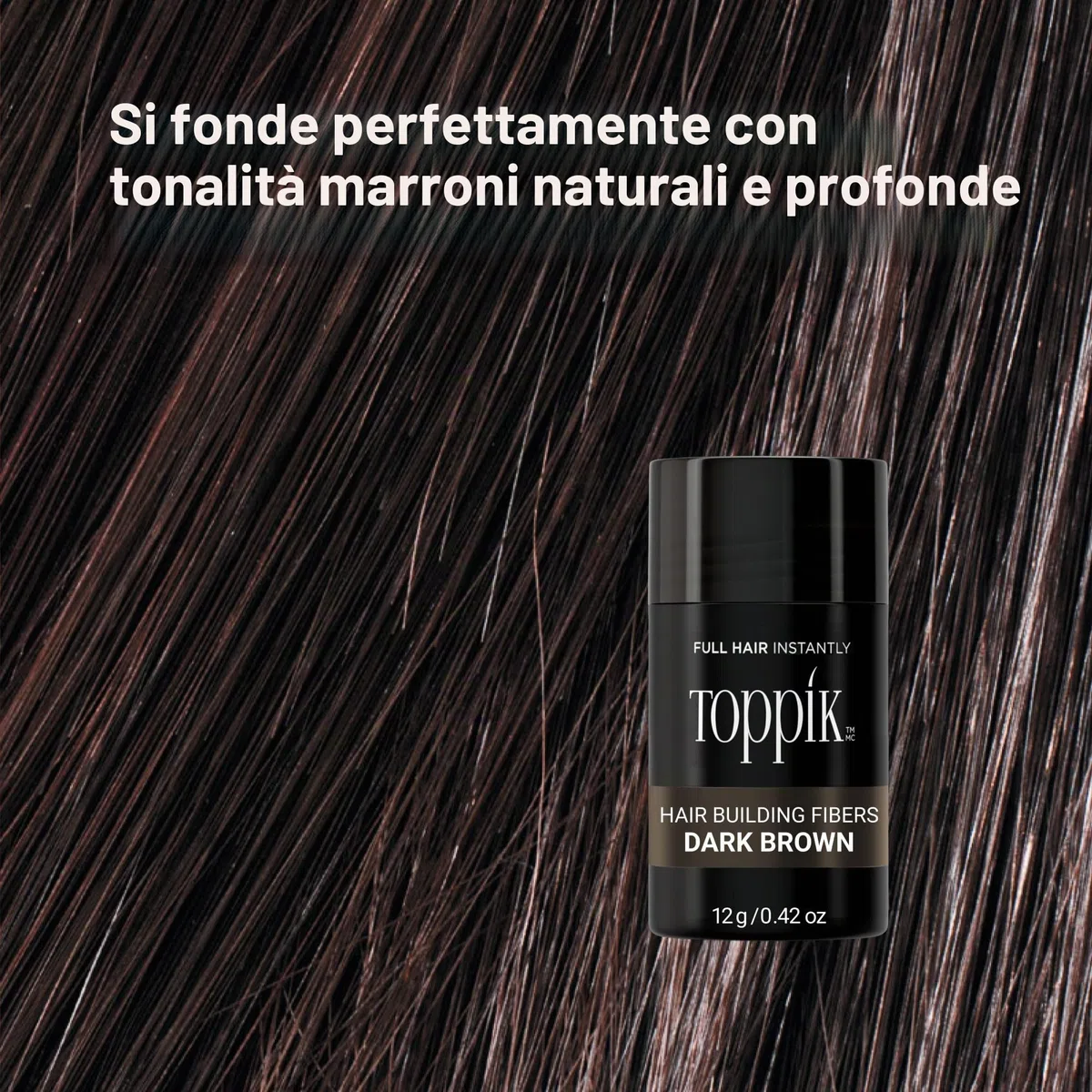 Toppik Fibre di cheratina per la costruzione dei capelli