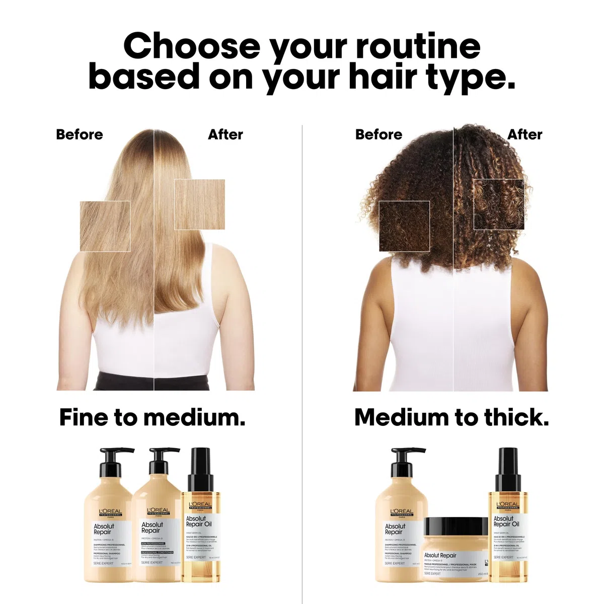 L'Oréal Professionnel Paris | Olio 10 in 1 multiuso per capelli secchi e danneggiati Absolut Repair Serie Expert, Formula ristrutturante, 90 ml
