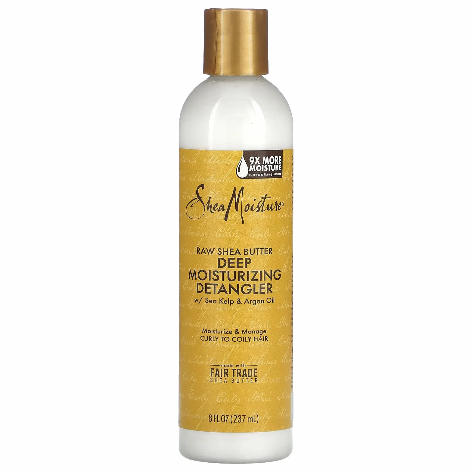 Raw Burro di Karité umidità supplementare Detangler umidità 8 oz per Shea umidità