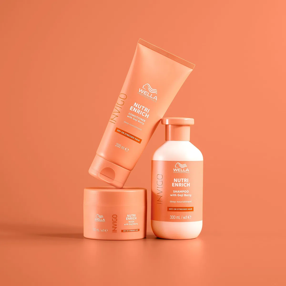 Wella Professionals Invigo Nutri Enrich Maschera capelli - Ottima con shampoo professionale capelli - Maschera capelli con vitamina E 500 ml