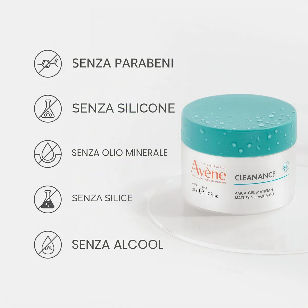Avene cleanance acqua gel 50 ml