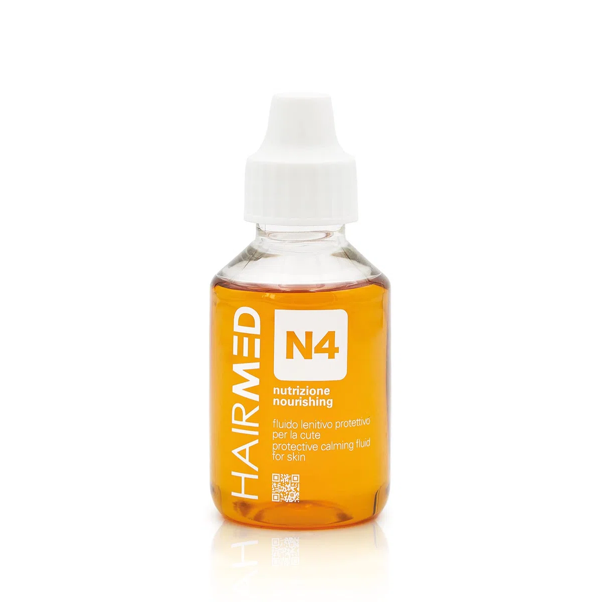 HAIRMED, N4 Olio Pre Shampoo Idratante Cute Secca, Olio Capelli, Fluido Lenitivo per Cuoio Capelluto Secco e Irritato, Trattamento Capelli, 100 ml