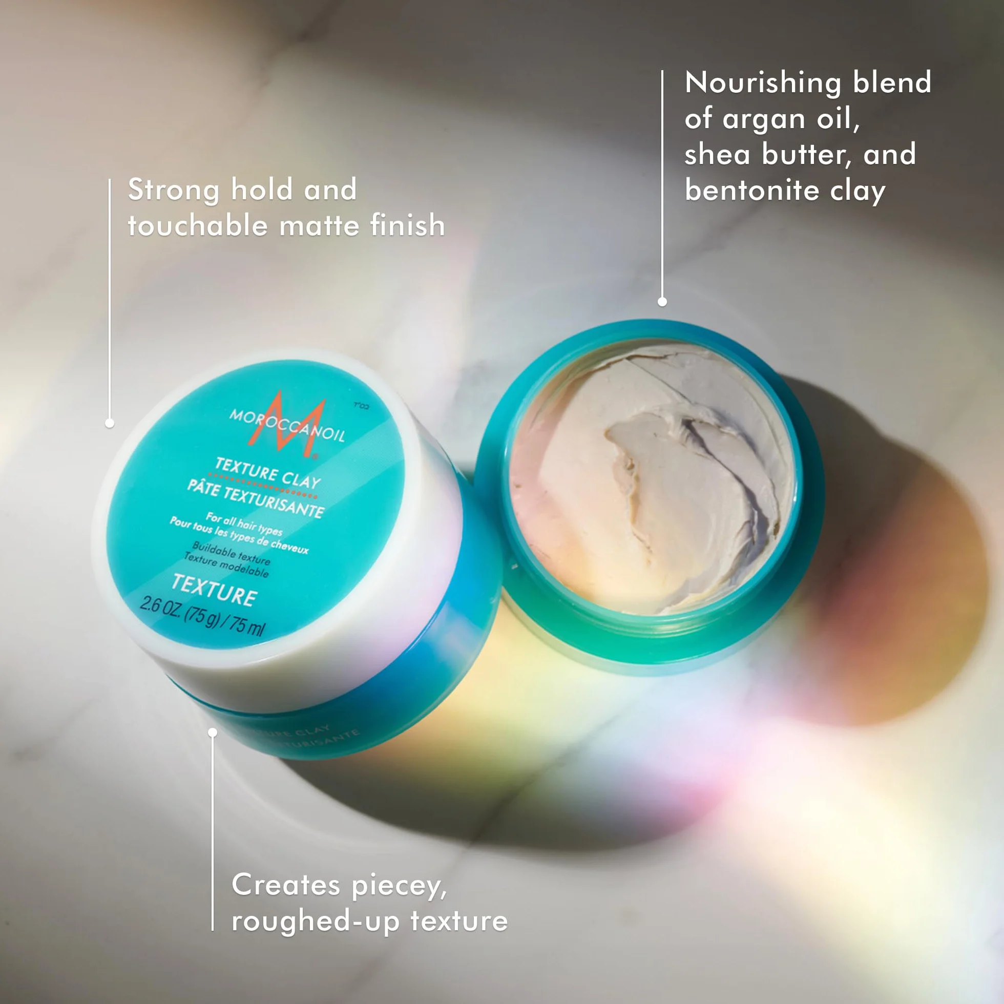 Moroccanoil Texture Clay, 75 ml