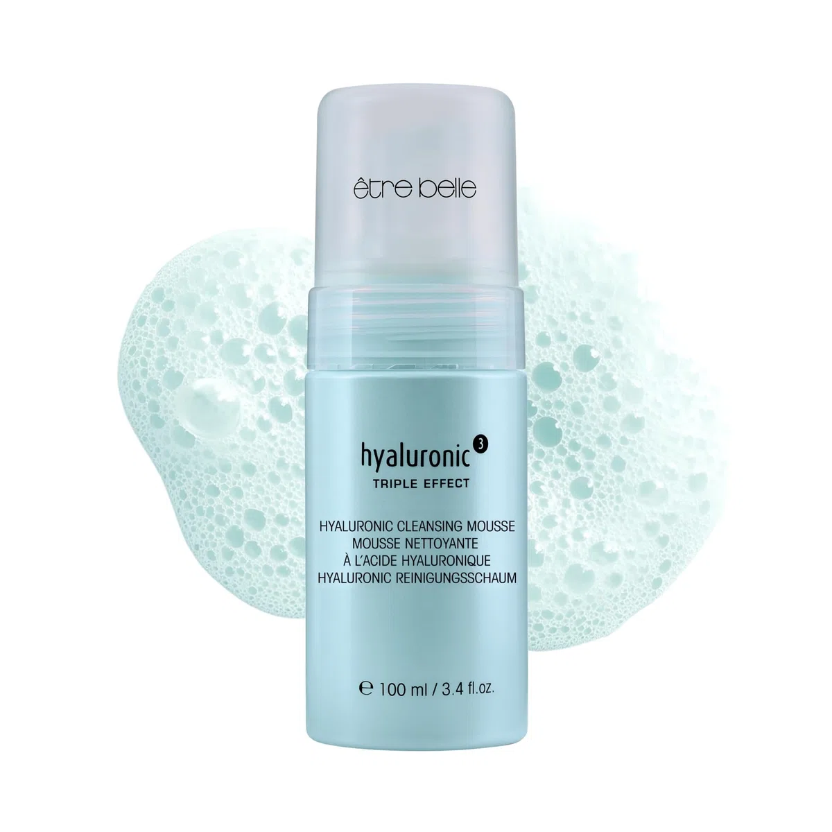 Hyaluronic 3, mousse detergente triplo effetto