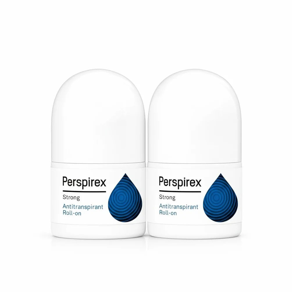 Perspirex ® Confezione da 2 deodoranti roll-on antitraspiranti potenti da 20 ml
