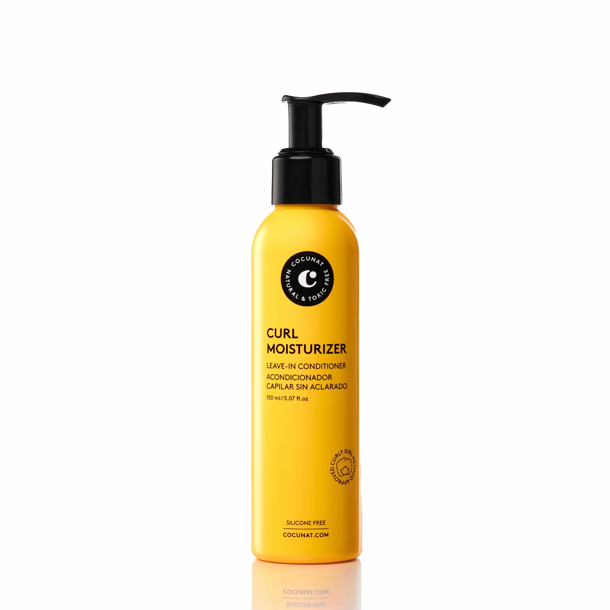 COCUNAT - Curl Moisturizer Leave-in - Districa, Definisce e Idrata i Ricci - Ricci Flessibili, Lucidi e Lisci - Metodo Curly - Crema per Acconciature - Elimina L'increspamento - 150 ml