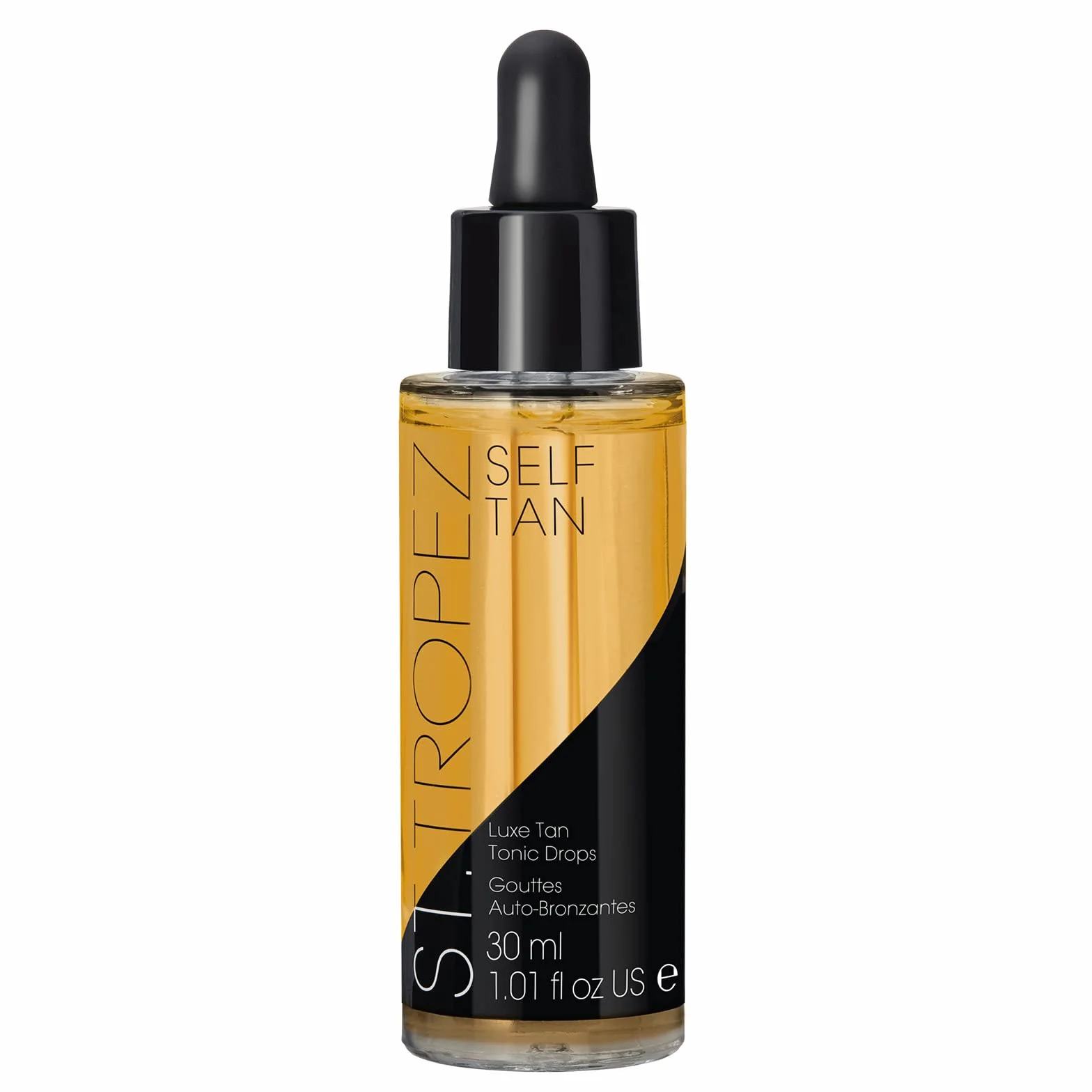 St.Tropez Luxe Tan Tonic Glow Drops 30ml I Self Tanner Face Abbronzante Drops I Fake Tan
