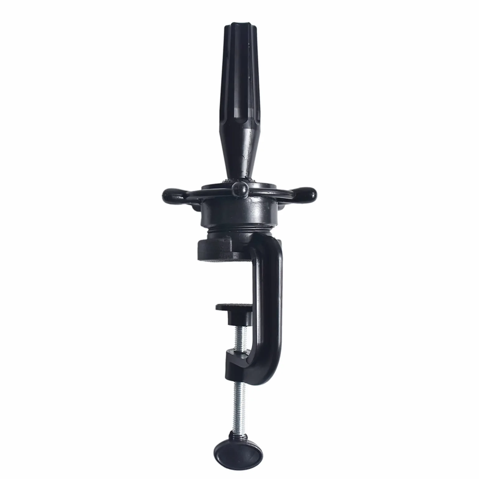 Testa in sughero per parrucche, 56 cm, con morsetto da tavolo