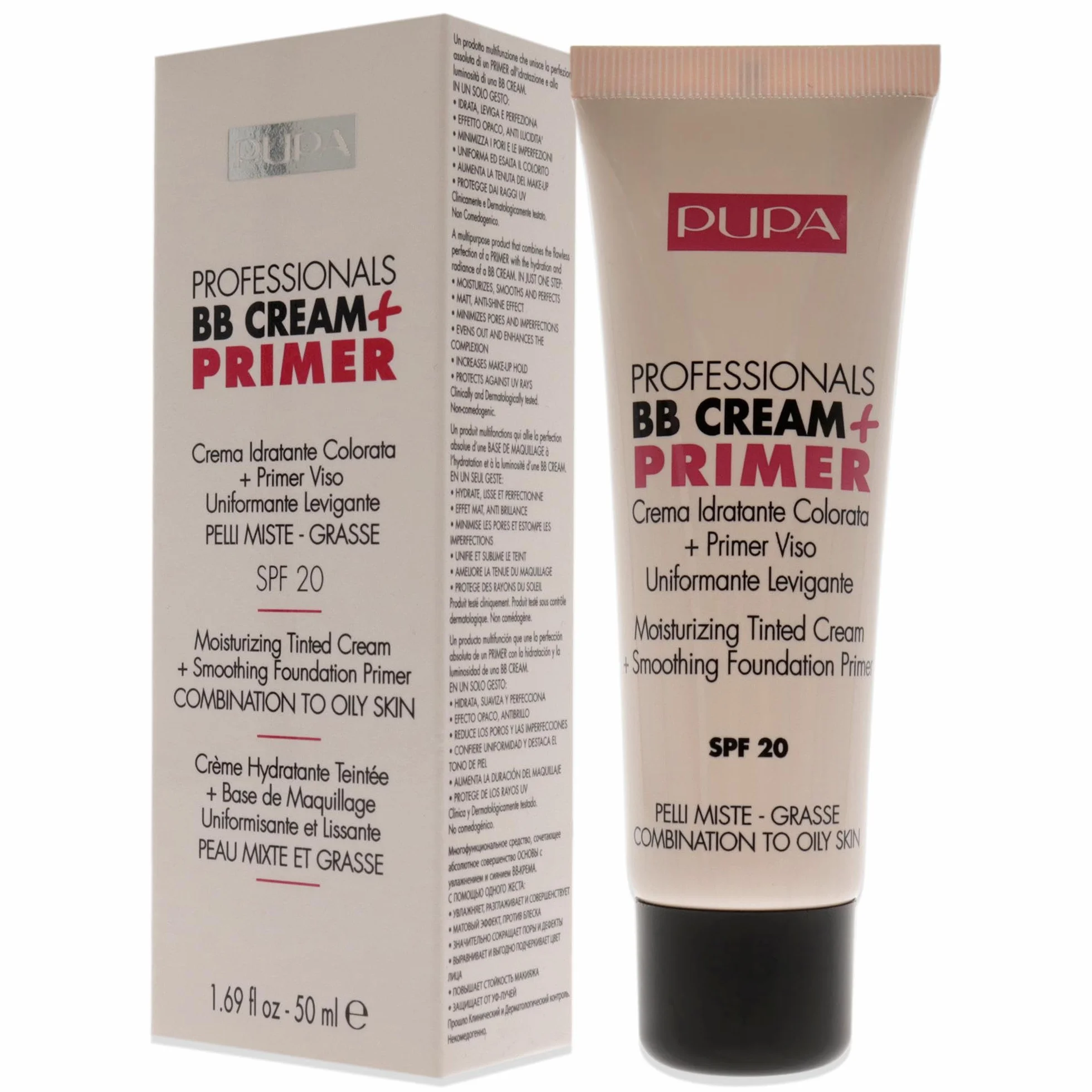 Pupa Professionals BB Cream Primer - pelli miste grasse n. 001 nude