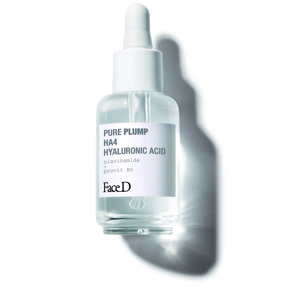 Face D - Pure Plump Siero Viso e Collo Acido Ialuronico Effetto Rimpolpante Immediato, 30 ml