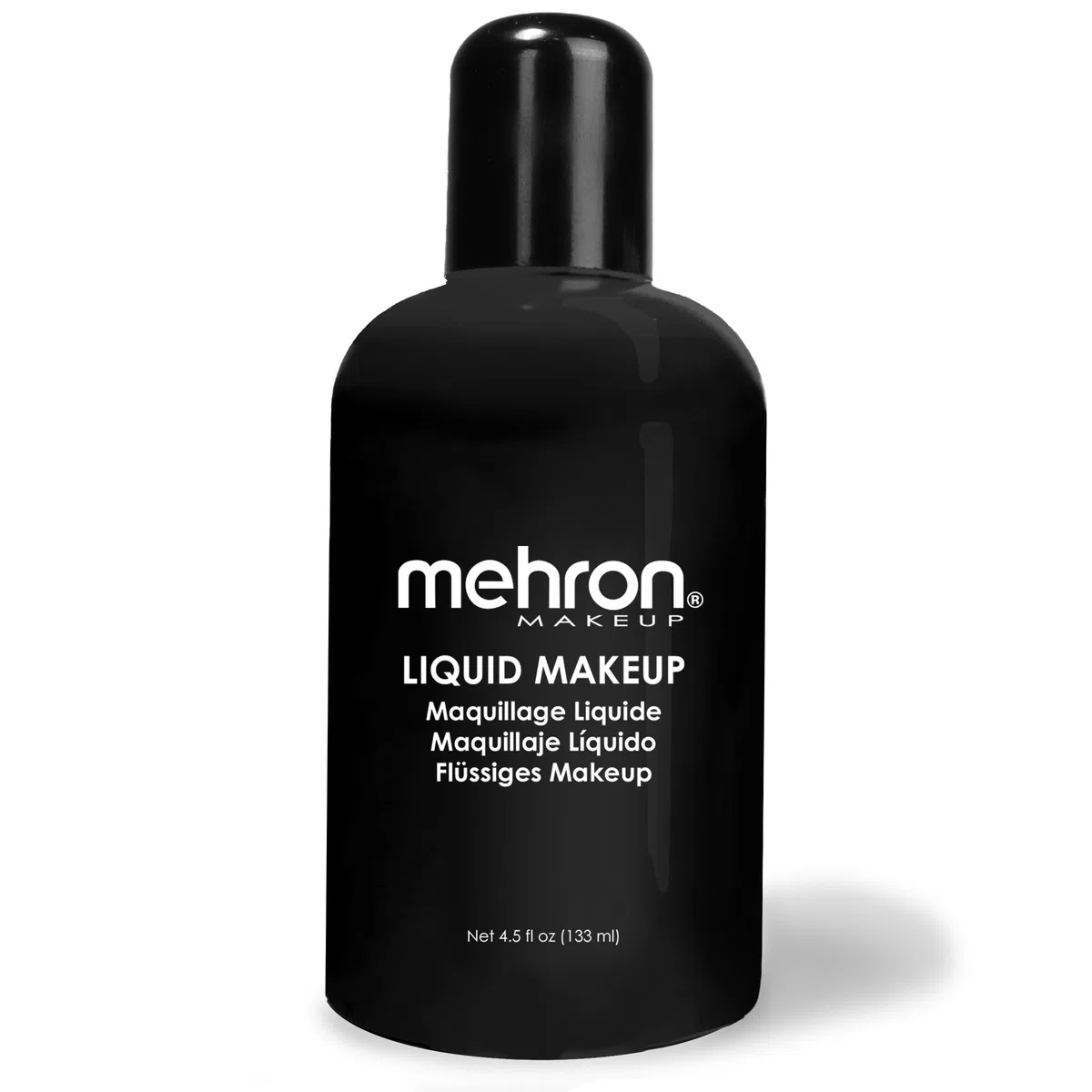 Mehron Liquid Make-up - Black (130 ml)