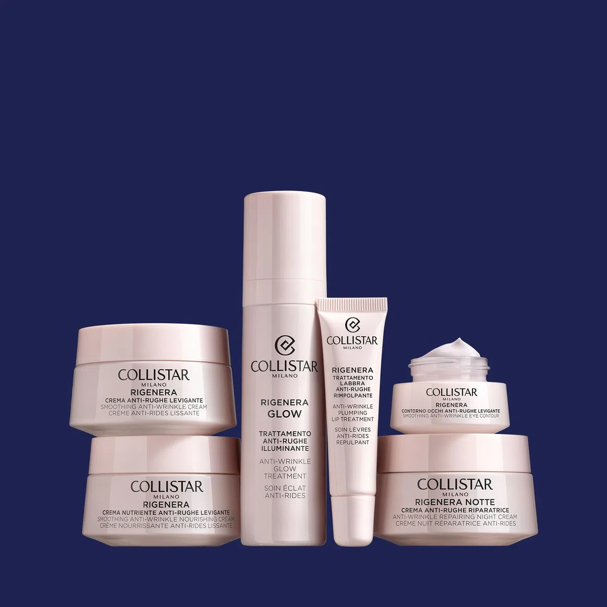 Collistar Rigenera Contorno Occhi Anti-rughe Levigante, Riduce le Righe e le Linee Sottili del Contorno Occhi, Crema-Gel Leggera e Idratante, Senza Siliconi e alcol, 15ml