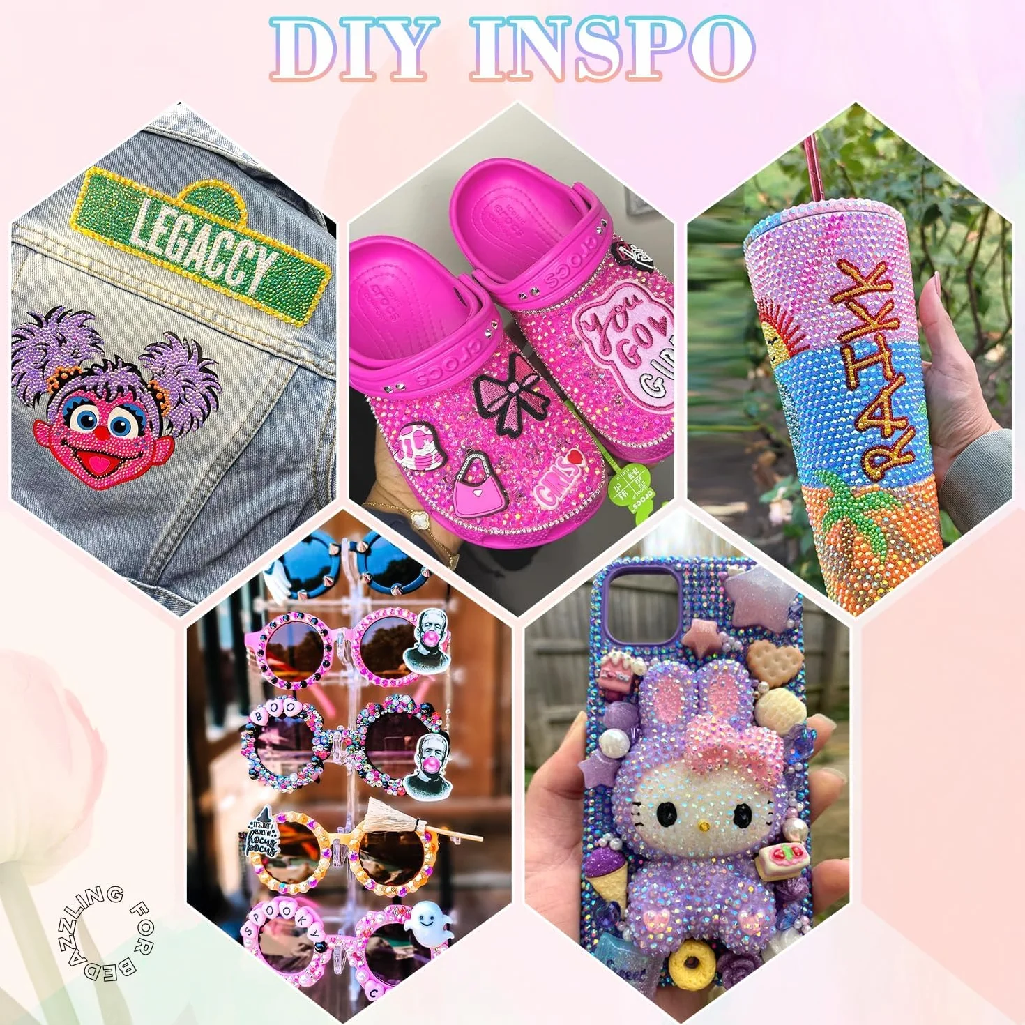 32000 strass per nail art, 40 colori, 3 mm, in resina, kit con colla, pinzette e penna, cristalli con retro piatto, per fai da te, artigianato, decorazione, vestiti, scarpe