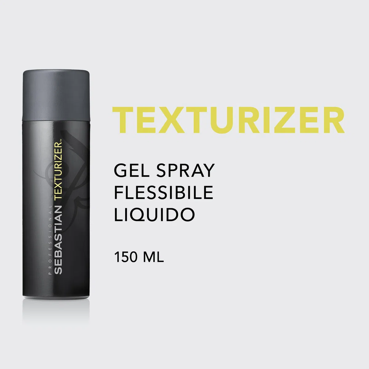 Sebastian Professional Texturizer, Gel Liquido Volumizzante, Stile Definito, Elastico e Lucido Per Tutti i Tipi di Capelli, Styling Ricci Movimentati 150ml