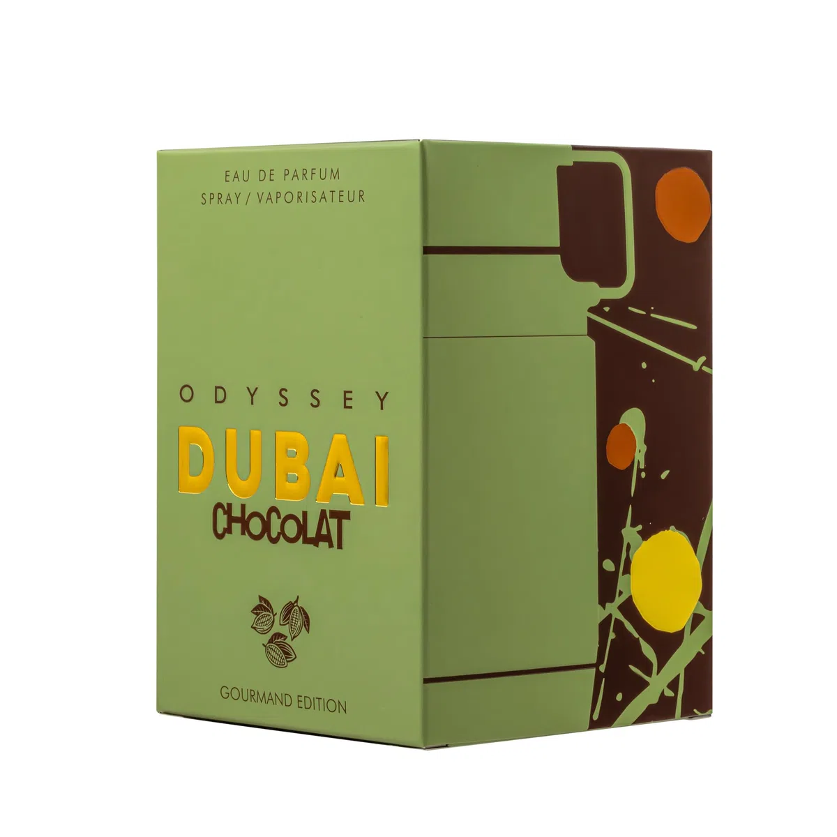Armaf Odyssey Dubai Chocolat Eau de Parfum Spray for Unisex, 3.4 Ounce