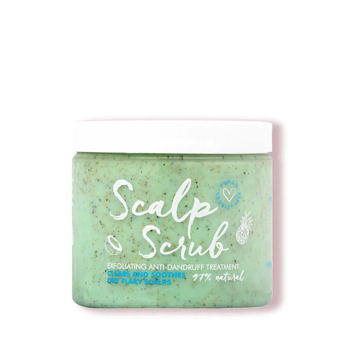 Umberto Giannini Scalp Scrub - Scrub rigenerante esfoliante antiforfora per cuoio capelluto, vegano e non testato sugli animali