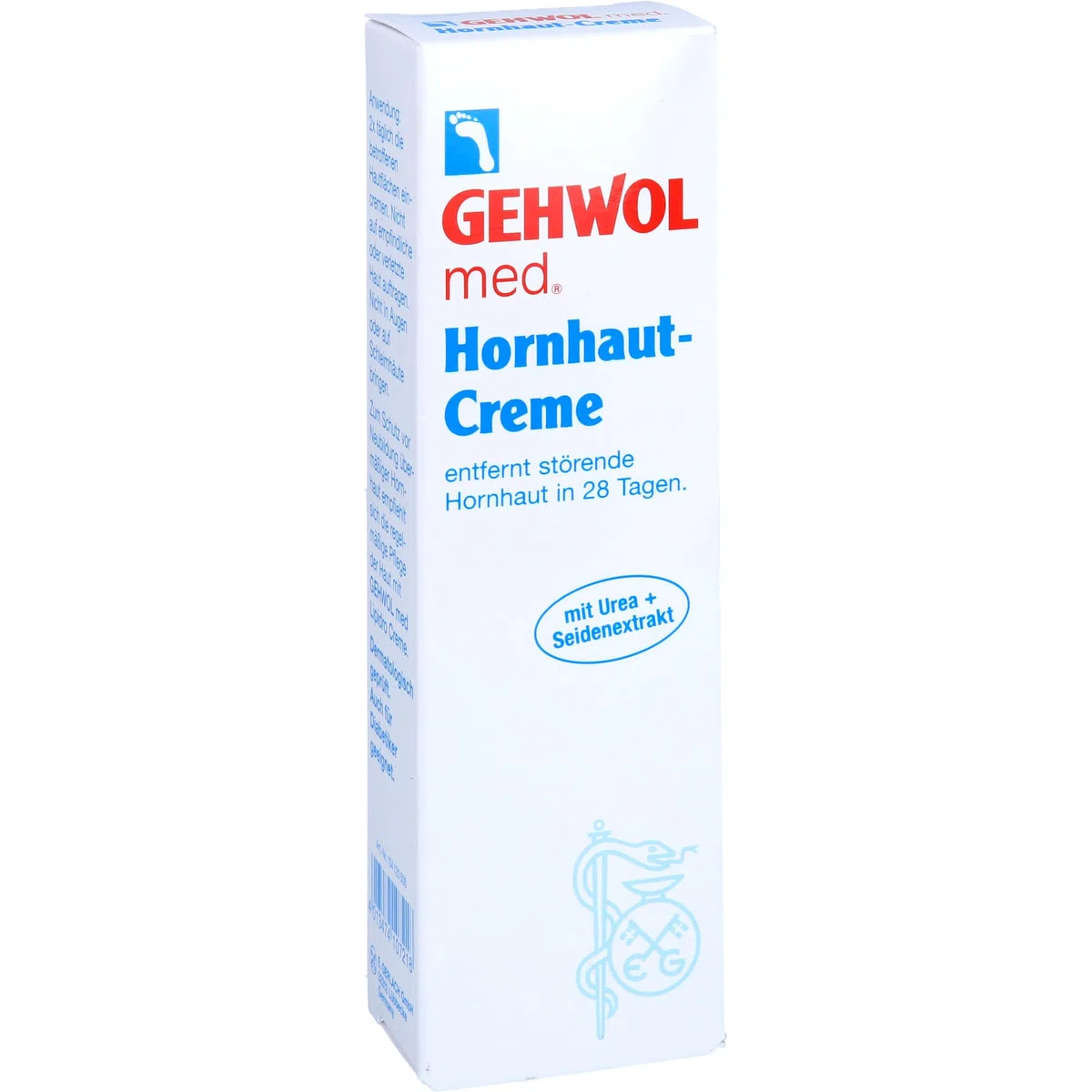 Gehwol med, Hornhaut Creme, crema piedi esfoliante, 75 ml