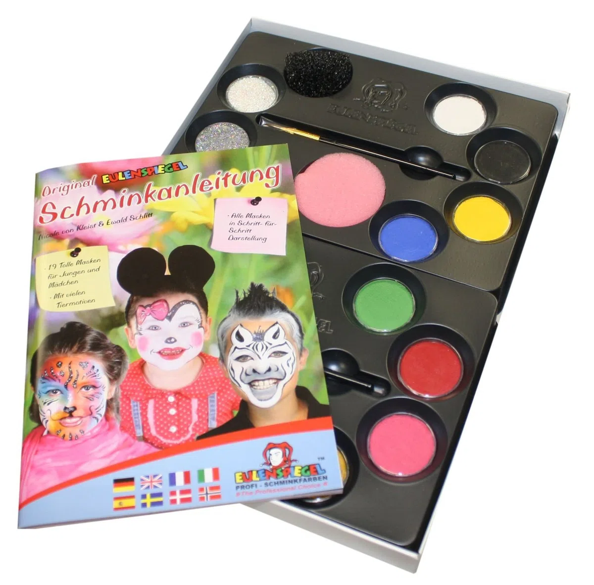 Eulenspiegel 12 Palette Di Colori, Make-Up
