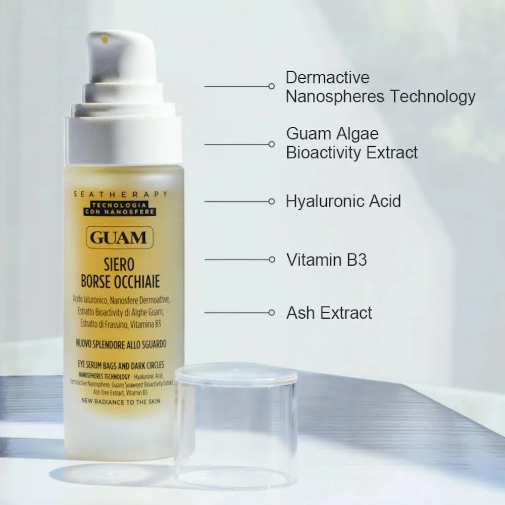 GUAM - Seatherapy Siero Borse Occhiaie da 30ml - Estratto Bioactivity di Alghe