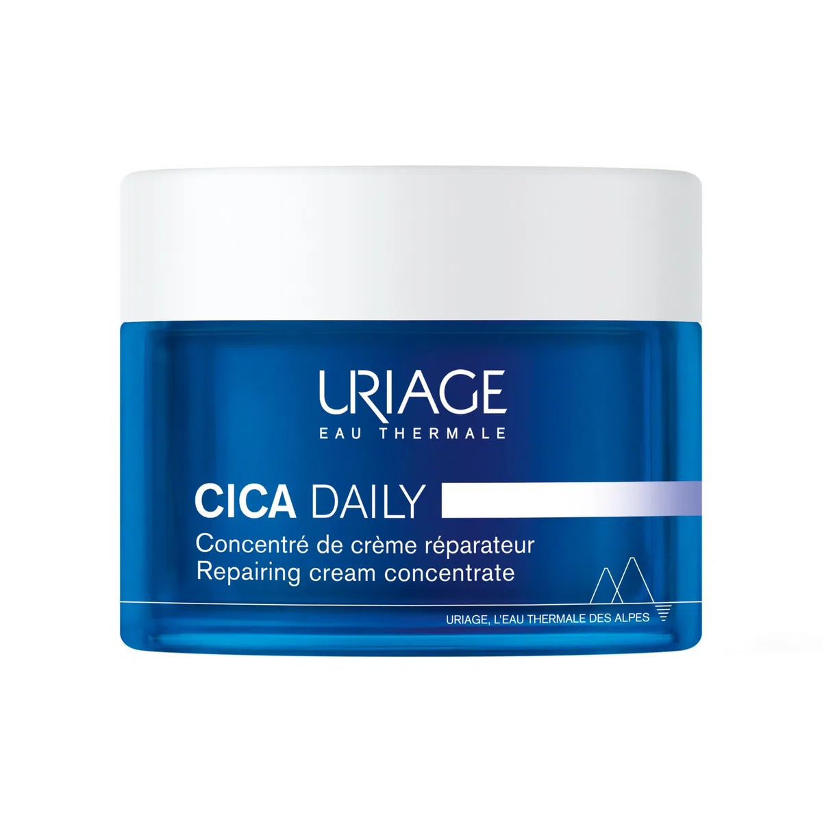Uriage Cica Daily Crema riparatrice concentrata con Centella Asiatica, Acido Ialuronico e Vitamina B5 - Ripara e idrata in una sola applicazione - 96% di ingredienti di origine naturale - 40ml