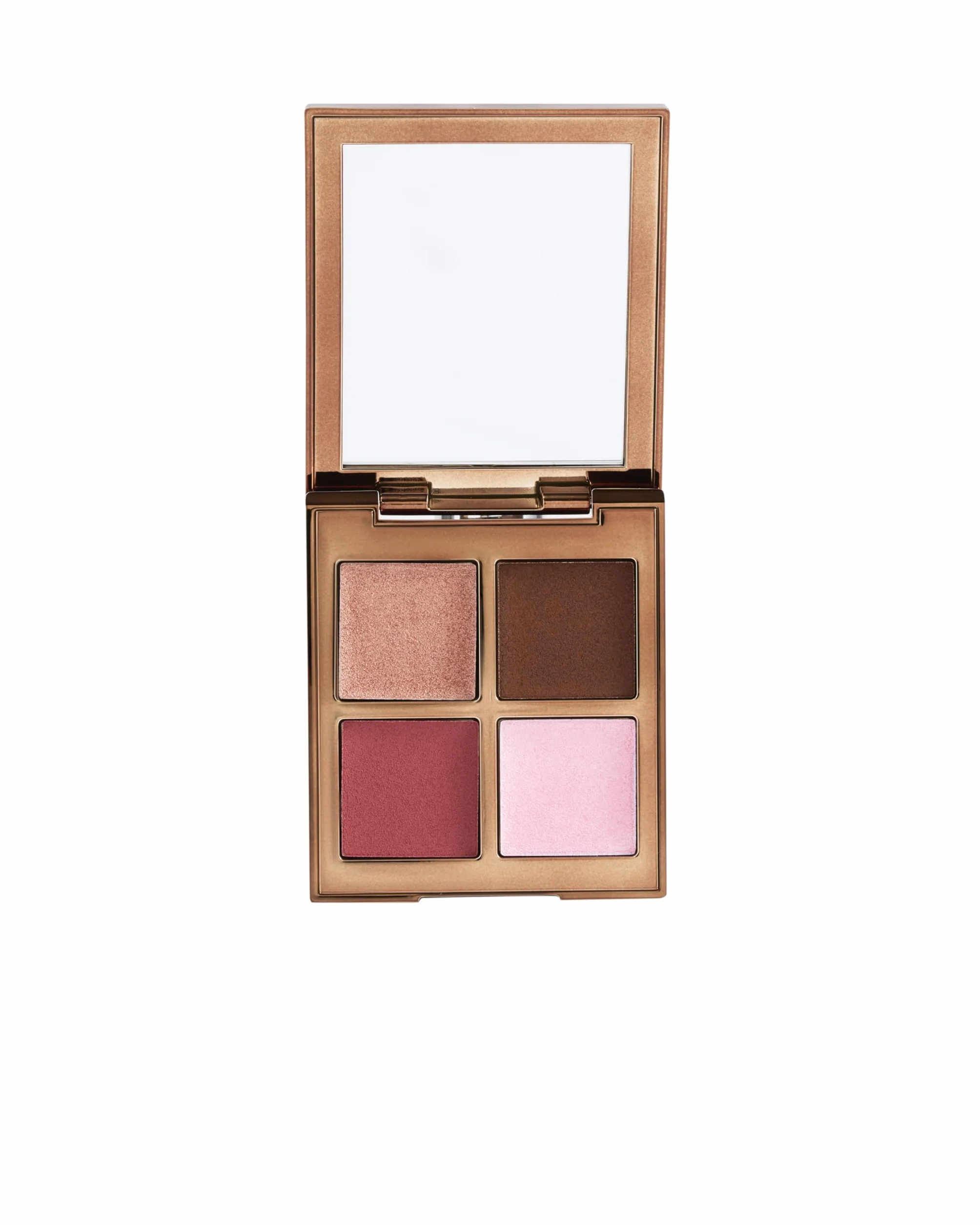 MASQMAI Glow Me Up Face Palette, Palette Trucco con Highlighter, Contouring e Blush, 4 tonalità