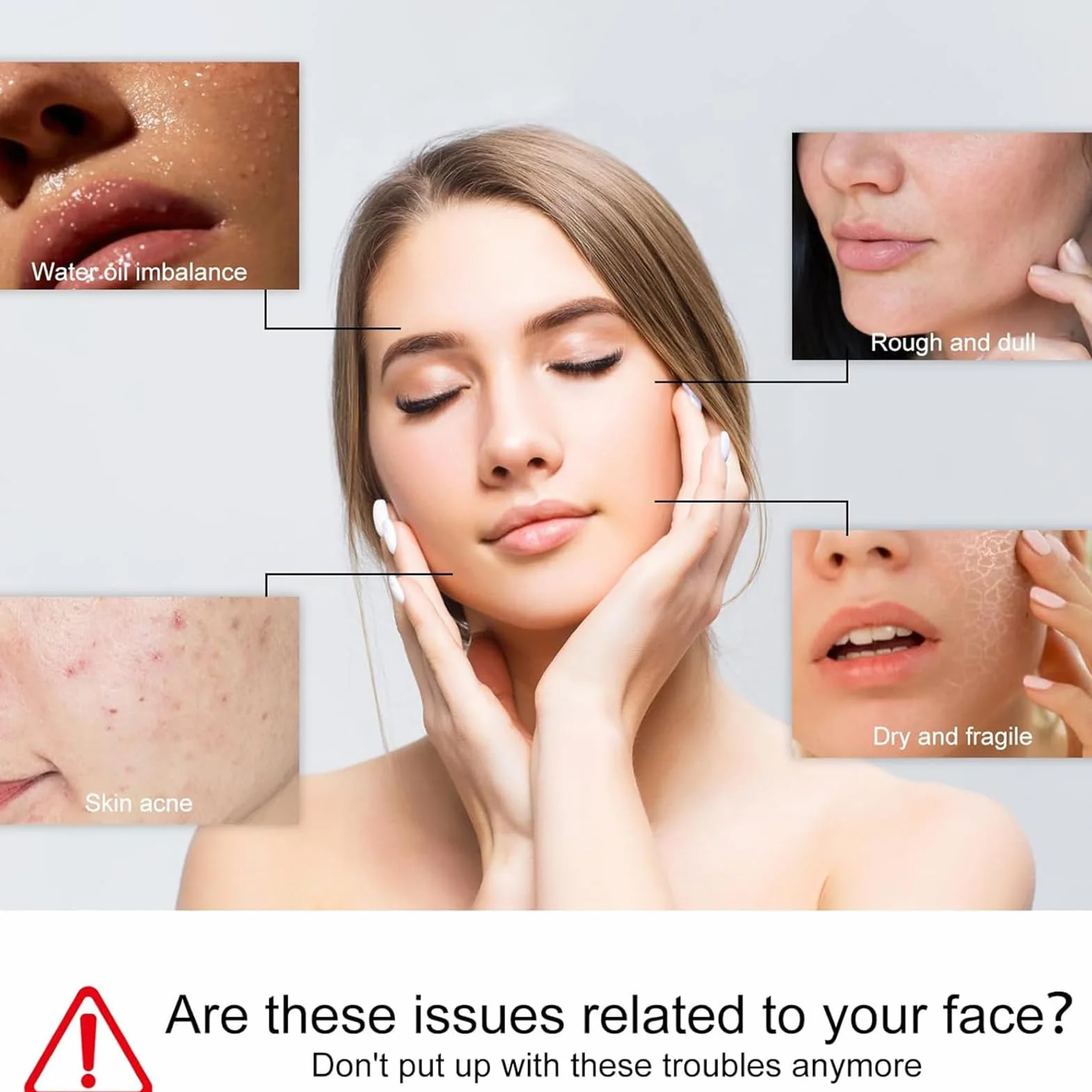 Acne Foaming Wash, Lozione detergente viso e corpo,Schiuma detergente per acne,Detergente viso morbido per la pulizia dei pori profondi
