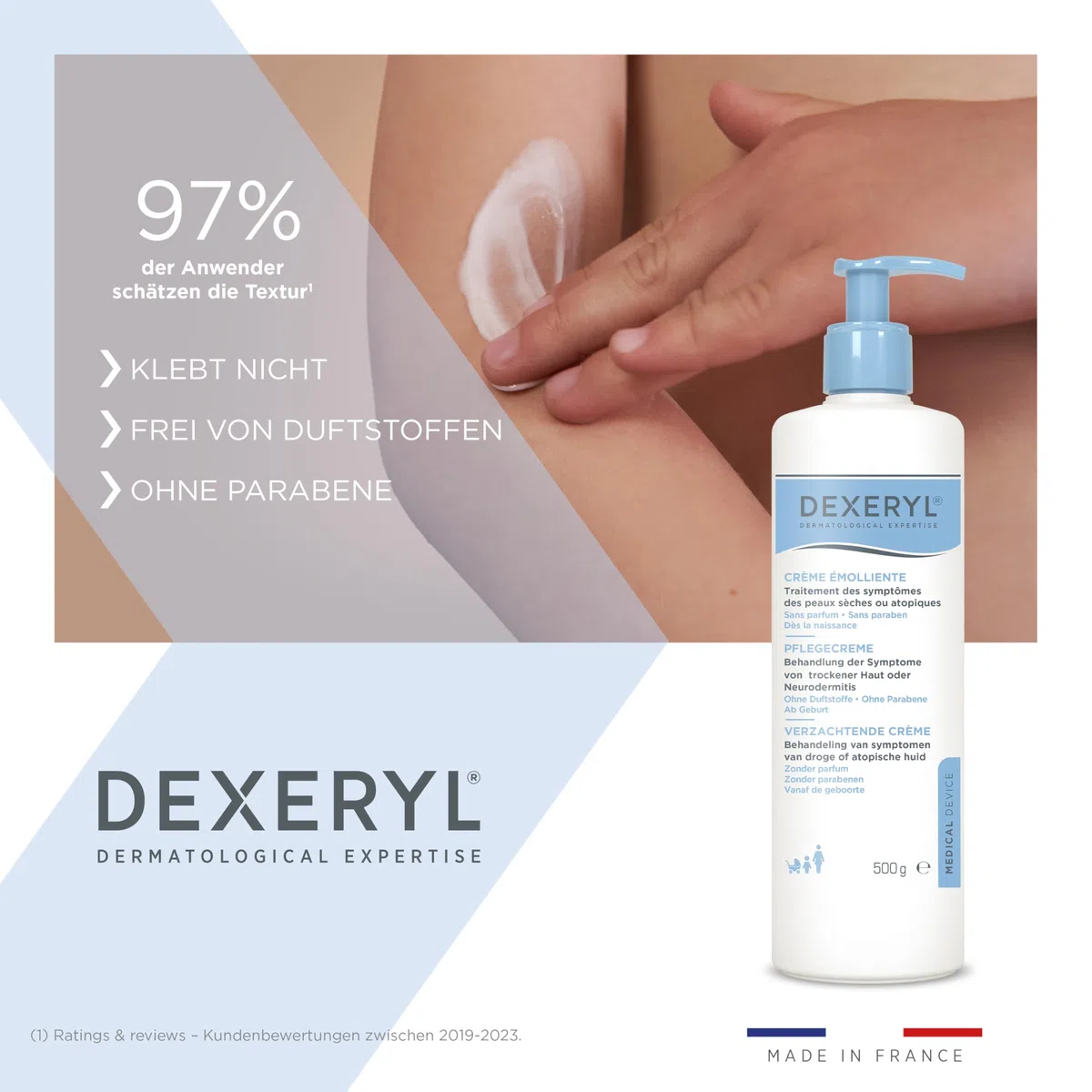 DEXERYL Moisturizing CREMA PELLE SECCA 500G