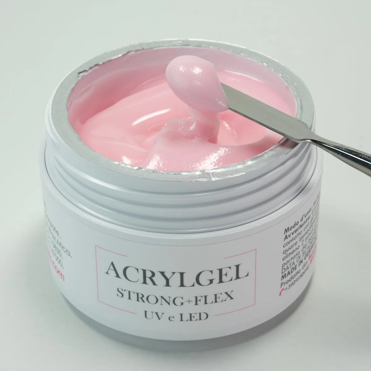 Beauty Space nails - Acrygel per unghie e ricostruzione acrigel dual form, modella acrylgel con slip solution, barattolo 50ml (Princess)