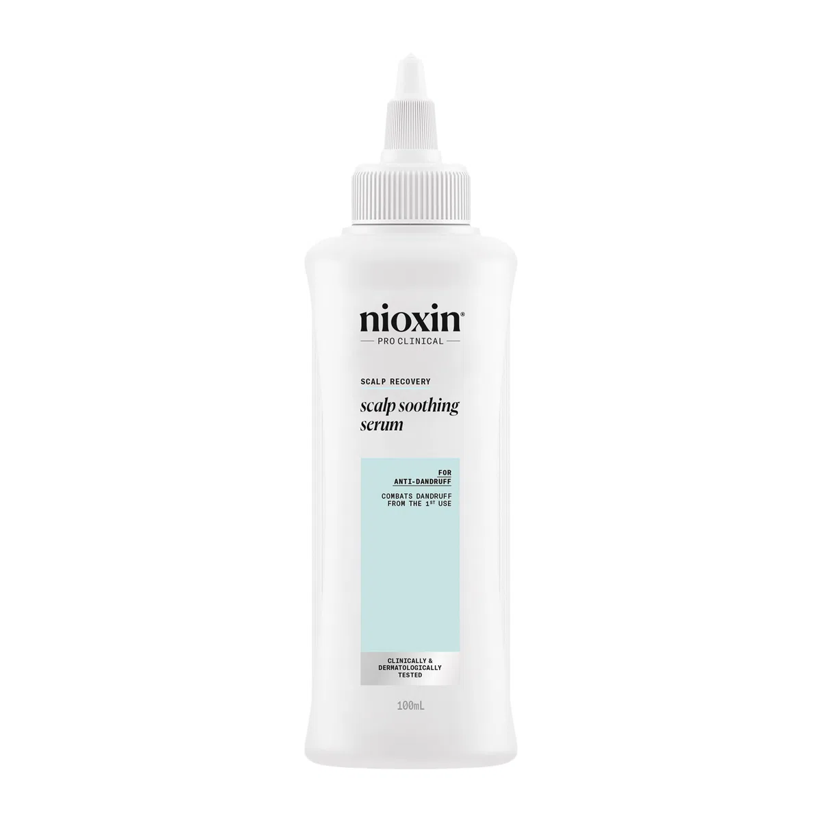 Nioxin Scalp Recovery System Siero Lenitivo per Cuoio Capelluto - Trattamento per Cute Irritata, Secca e Squamosa - con Zinco Piritione (100ml)