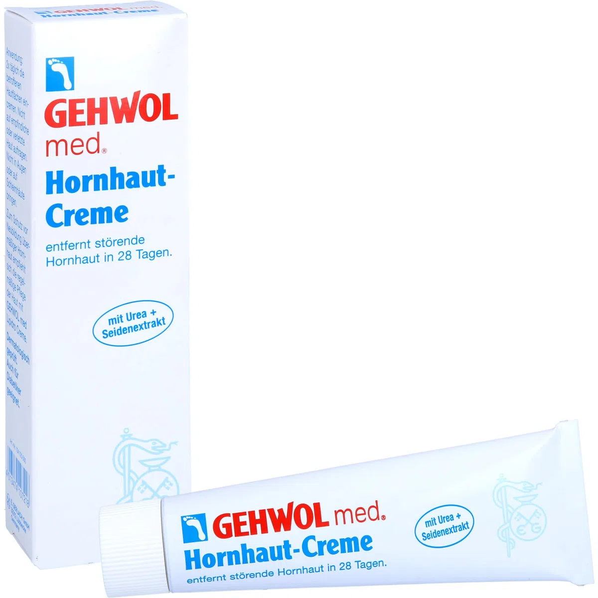 Gehwol med, Hornhaut Creme, crema piedi esfoliante, 75 ml