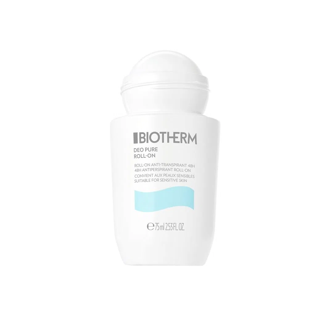 BIOTHERM Deo Pure, Deodorante Antitraspirante, Per Tutti i Tipi di Pelle, Sensazione di Morbidezza e Freschezza Dopo l'Uso, Con Complesso Minerale Attivo, Non Appiccica