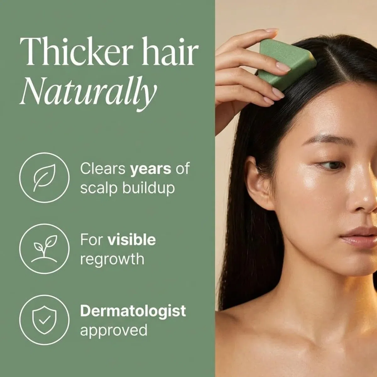 Yoracare Korean Scalp Revival Bar, Lenitivo e Rinforzante per Capelli, per Donne e Uomini (2PCS)