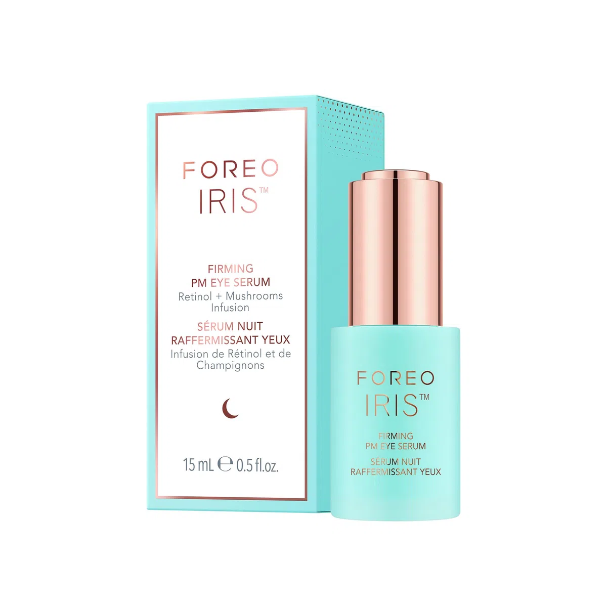 IRIS Siero Notte Rassodante per Contorno Occhi - Retinol - Estratto di funghi - Vitamina E - Bakuchiol - Siero Contorno Occhi - Contorno Occhi Occhiaie - Revitalift Contorno Occhi - 15 ml