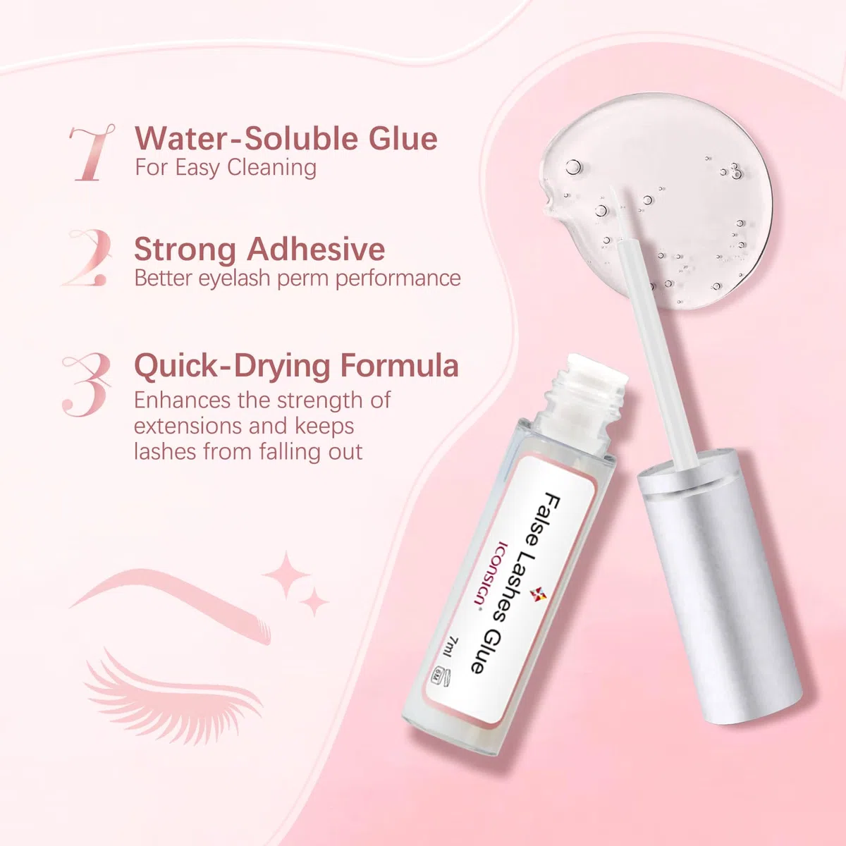 ICONSIGN Lash Lift Kit (2a generazione), kit professionale semipermanente per l'arricciamento delle ciglia adatto per il salone e l'uso domestico