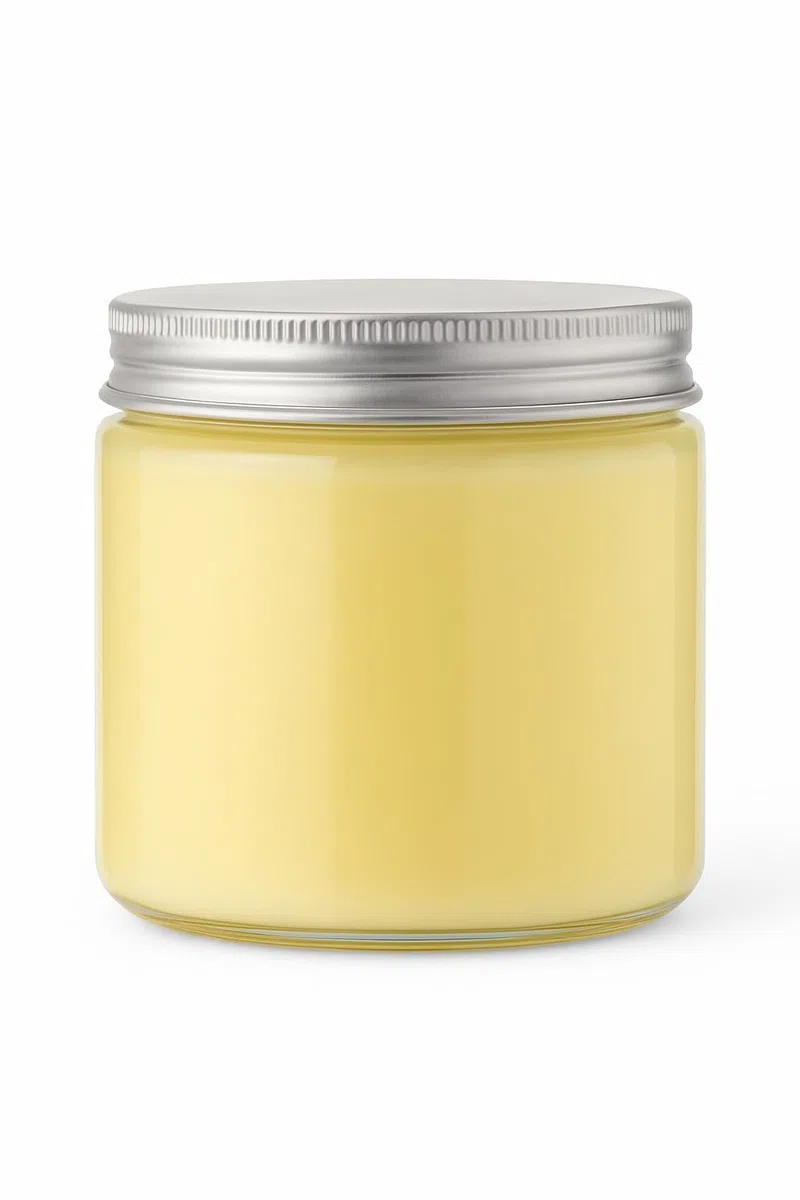 Générique Burro di fieno greco puro concentrato naturale, idratante per la pelle, formula arricchita con vitamine, ferro e omega 3, 150 g