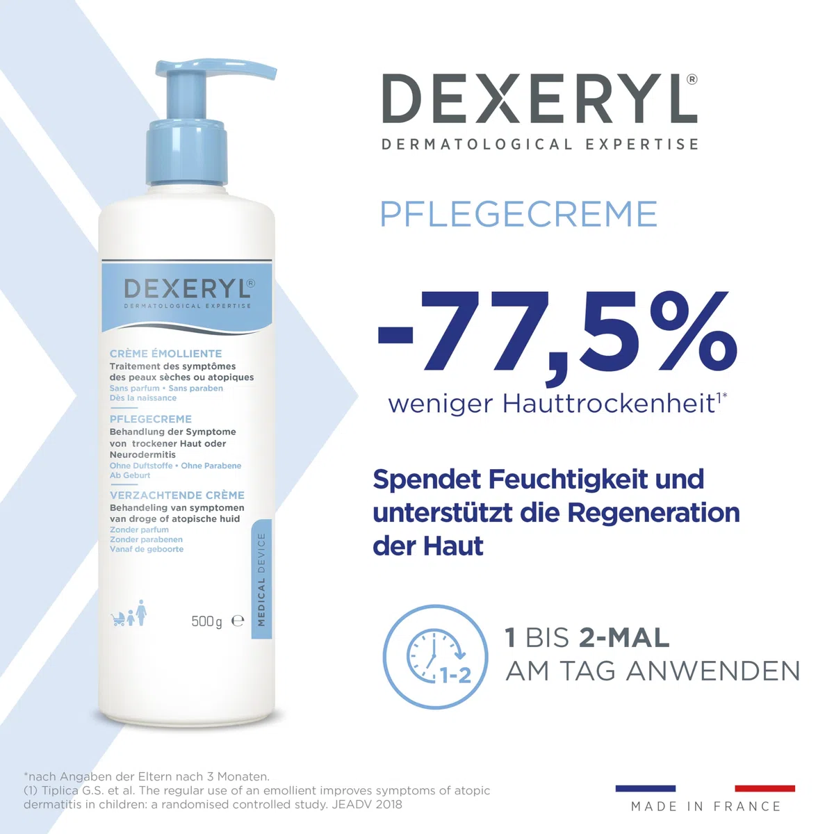 DEXERYL Moisturizing CREMA PELLE SECCA 500G