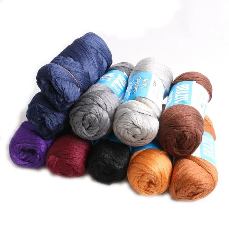 70g di capelli di lana brasiliana a bassa temperatura, ignifughi, in fibra sintetica for realizzare trecce a scatola(#Purple)