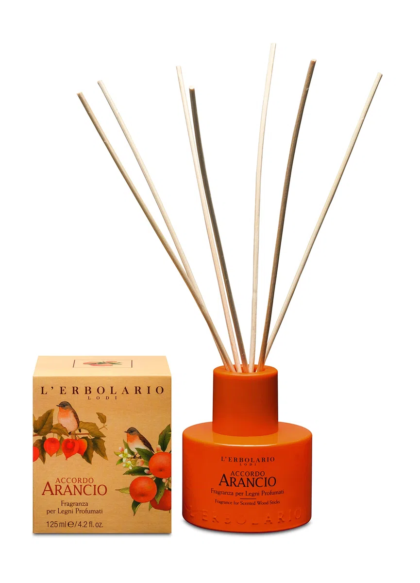 L'Erbolario Accordo Arancio - Fragranza per Legni Profumati, 125 ml
