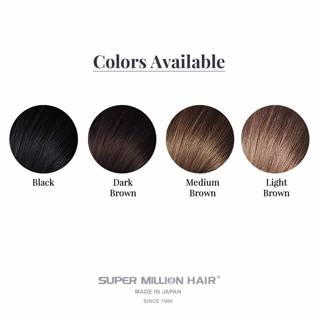 Super Million Hair 1 x 15 g Hair Building fibre – No. 23 Medium marrone