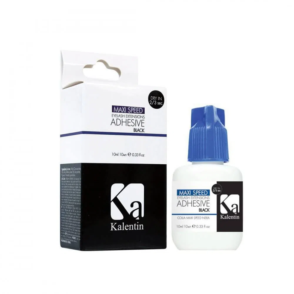 Colla Extension Ciglia Nera 2/3 Secondi 10 ml Eyelash Kalentin (EX000010)