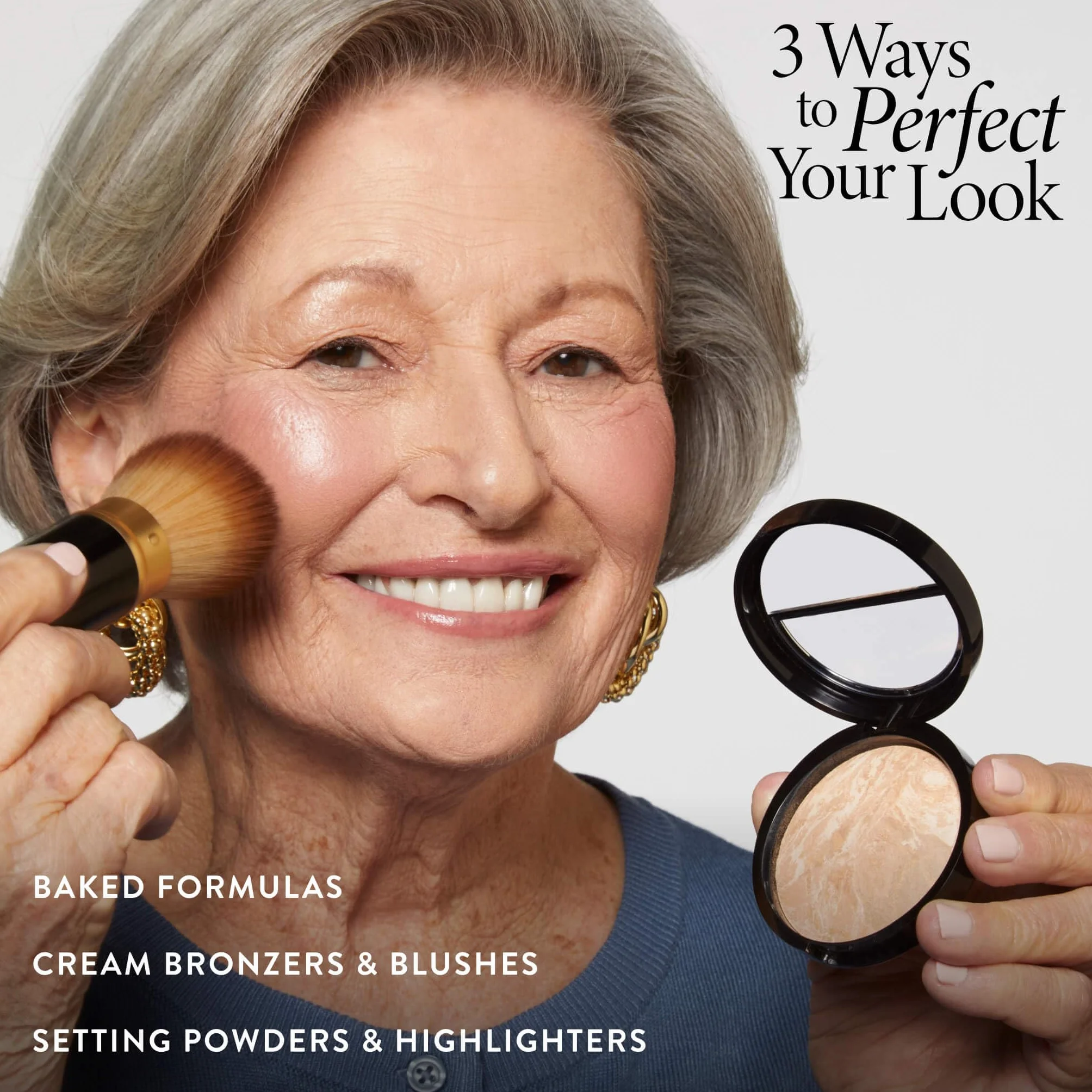 LAURA GELLER NEW YORK Pennello Kabuki Angolato Retrattile – Pennello Fondotinta e Contouring, per Polveri, Liquidi e Creme – Setole Ultra Morbide, Vegane, Ideale per i Viaggi