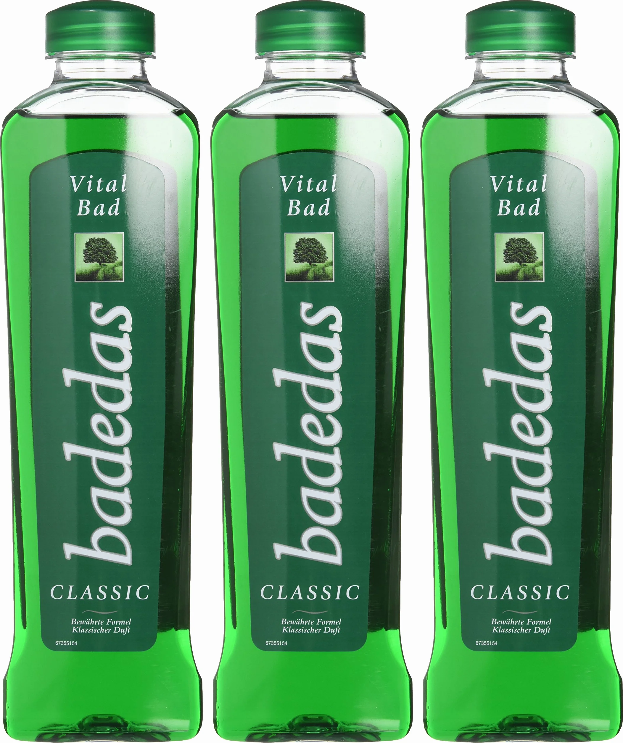 Badedas Vital Bad Classic - Additivo da bagno, confezione da 3 (3 x 500 ml)