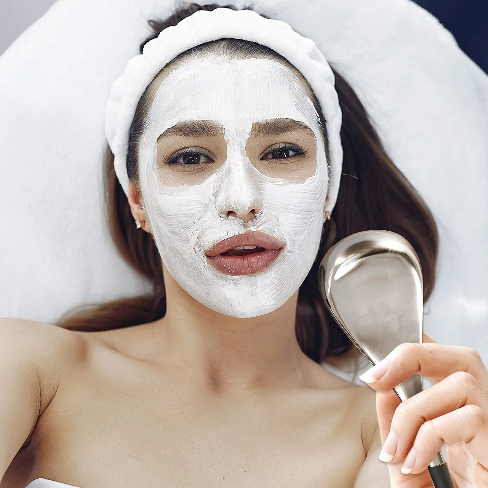 VXDAS Cryo Sticks, Massaggio facciale in acciaio inossidabile, Globi di ghiaccio,rullo di raffreddamento per collo, occhi, anti sbuffo, trattamento anti-invecchiamento