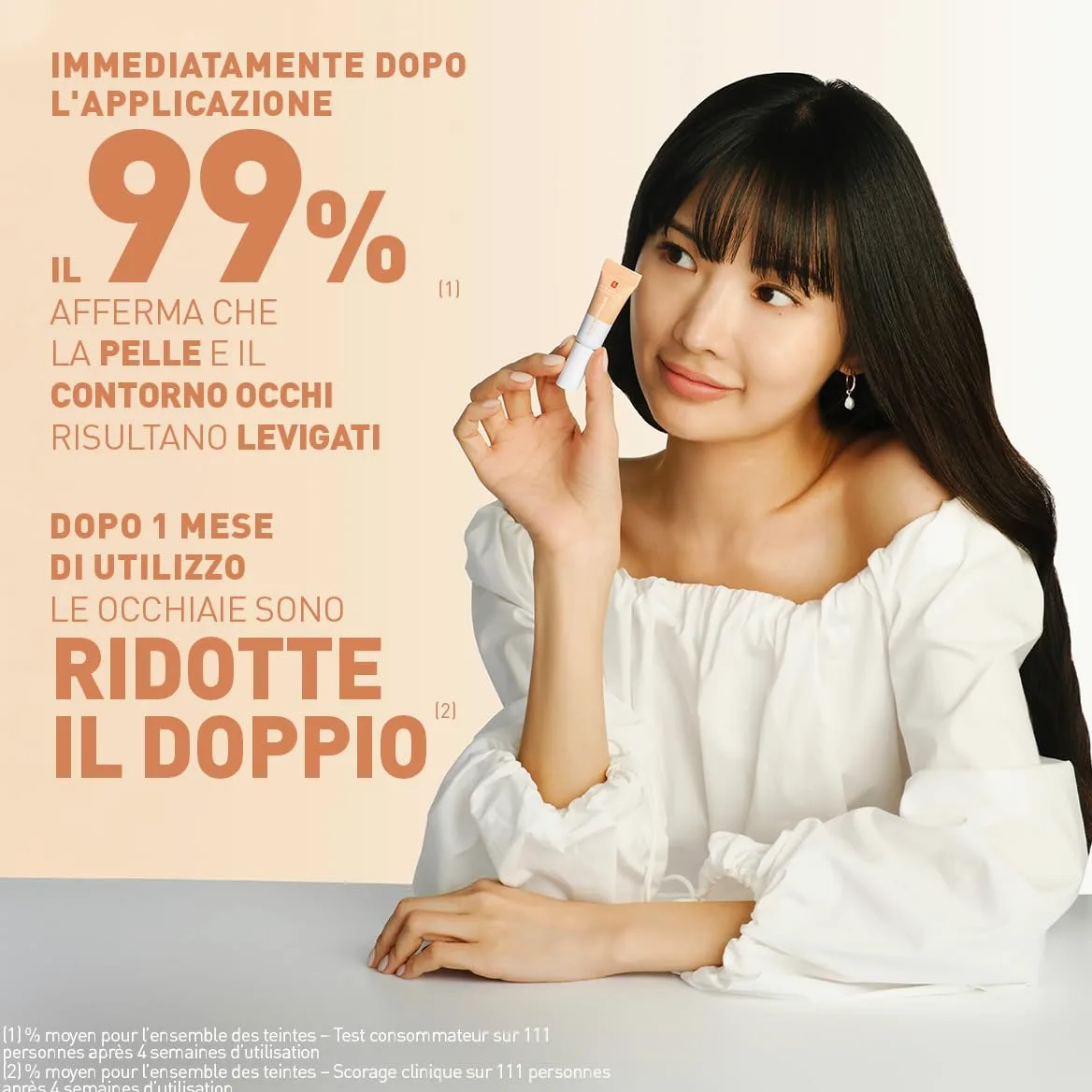 Erborian - Super BB Concealer – Correttore ad alta coprenza arricchito con Niacinamide e SPF 25 - Correttore per gli occhi idratante, finitura naturale – Trattamento Cosmetico Coreano