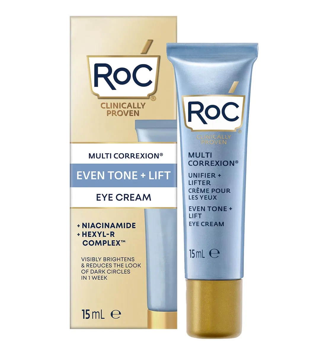 ROC MULTI CORREXION EVEN TONE + LIFT EYE CREAM 15ML