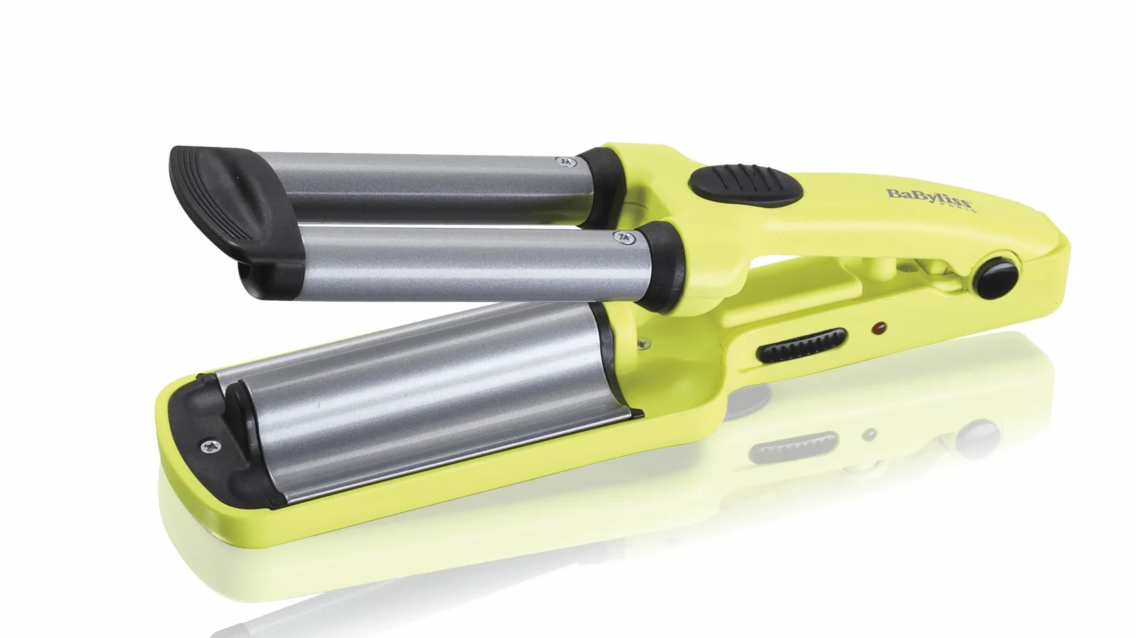 BaByliss H120E Mini Triferro per Onde Naturali, Rivestimento Satin Touch